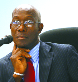 Dr. Keith Rowley, MP. Photo courtesy the Trinidad Guardian