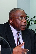 Ewart Williams, Governor of the Central Bank TT. Photo courtesy Trinidad Guardian.