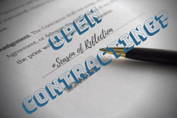Open Contracting?