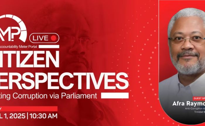 JAMP Citizen Perspectives: Fighting Corruption via Parliament webinar: 1 April&nbsp;2025